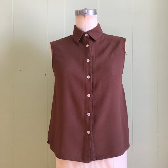 Frank & Oak Sleeveless Shirt - Picture 1 of 5